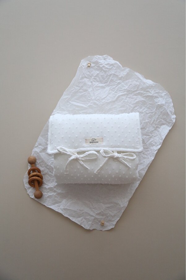 BabyKAR Alt Açma Matı Ponponlu Müslin