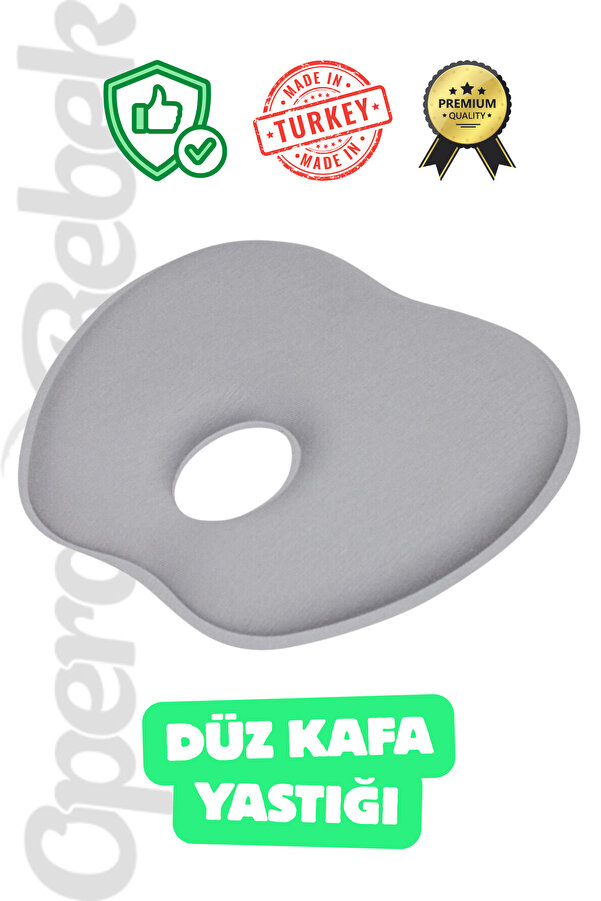 Molmini Bebek Yastığı, Düz Kafa Yastığı, Bebek Kafa Yastığı