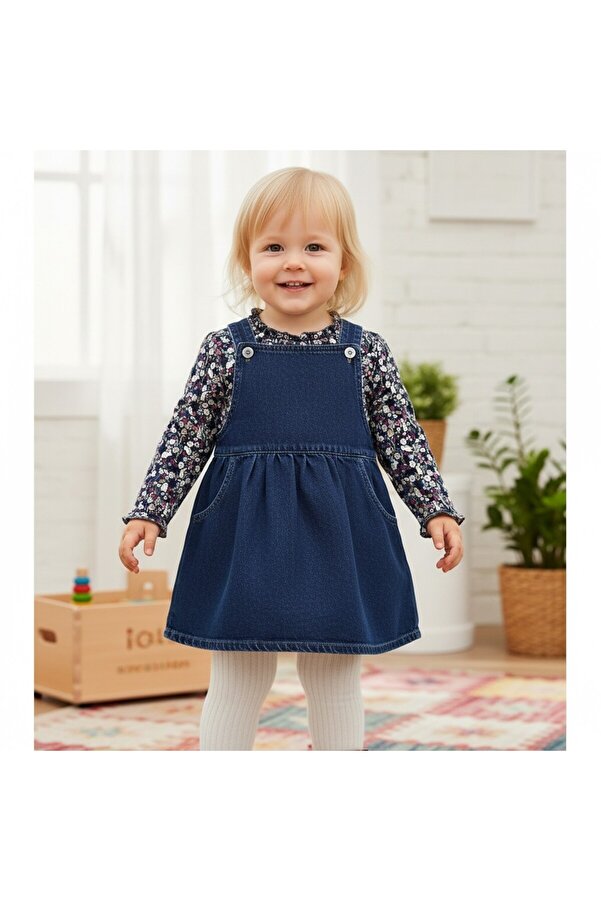 SeaBubbles Çiçekli Kız Bebek Bluz