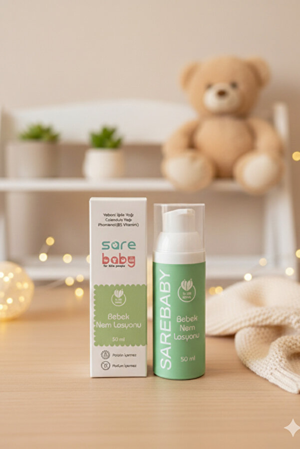 Sarebaby Bebek Nemlendirici Losyon %100 Doğal 50ml