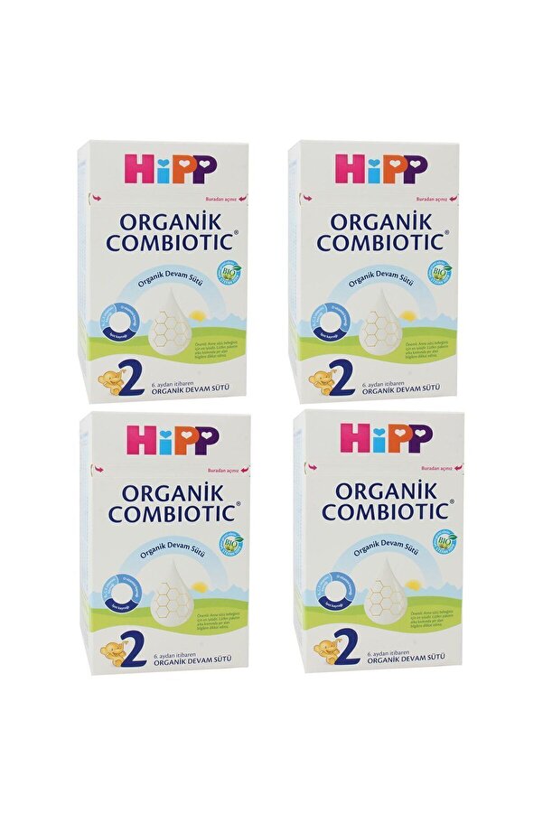 Hipp NO:2 COMBİOTİC DEVAM BEBEK SÜTÜ 800 GR 4 ADET