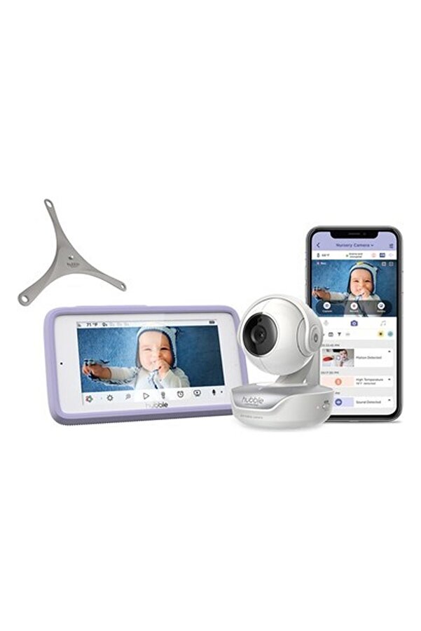 Hubble Nursery Pal Deluxe 5” Hd Wi-Fi Dokunmatik Ekran Portatif Dijital Bebek Kamerası