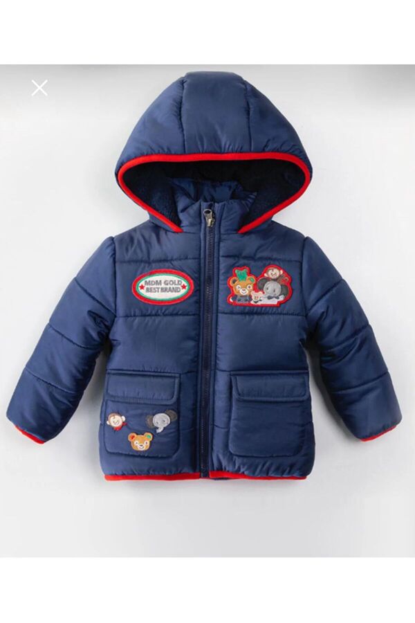 MDM ERKEK BEBEK ŞİŞME MONT KAPÜŞONLU