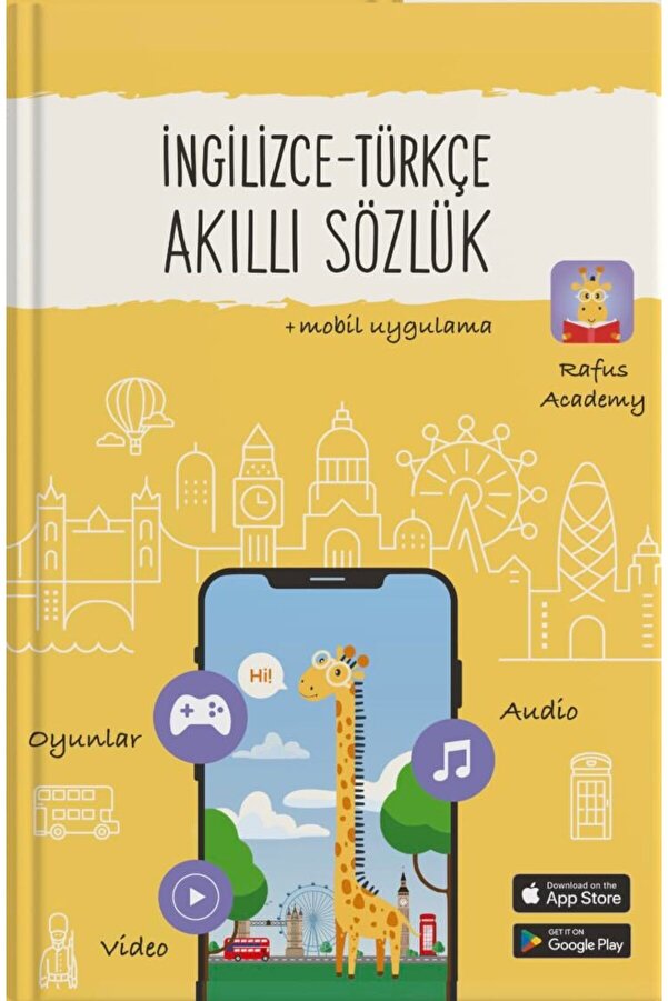 RAFUS ACADEMY İnteraktif İngilizce-Türkçe Akıllı Sözlük