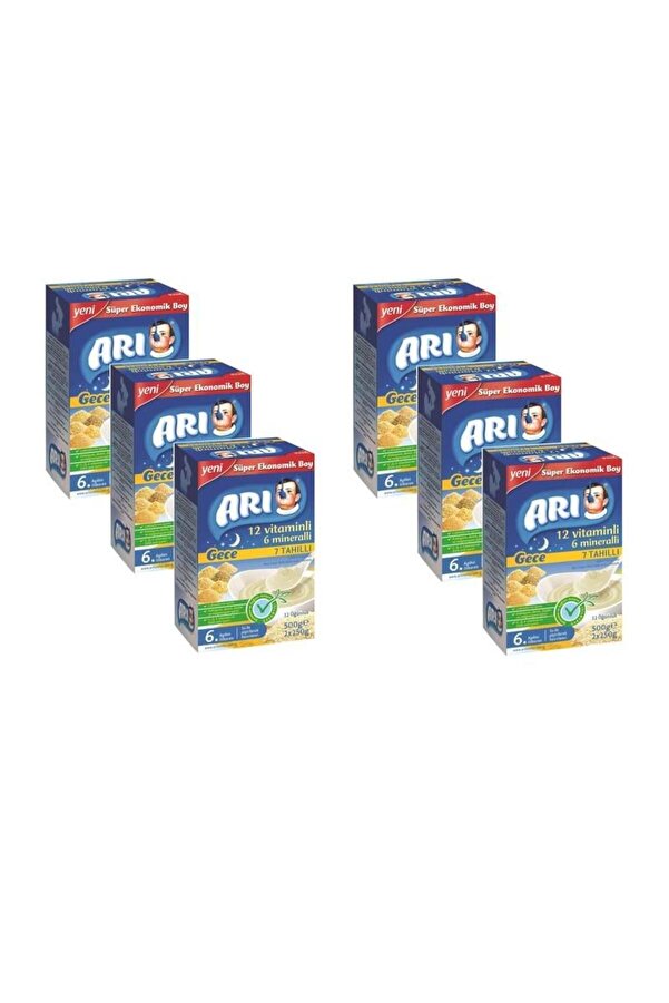 ARI 7 Tahıllı 500gr Gece 6 lı Paket ( 6x500gr )