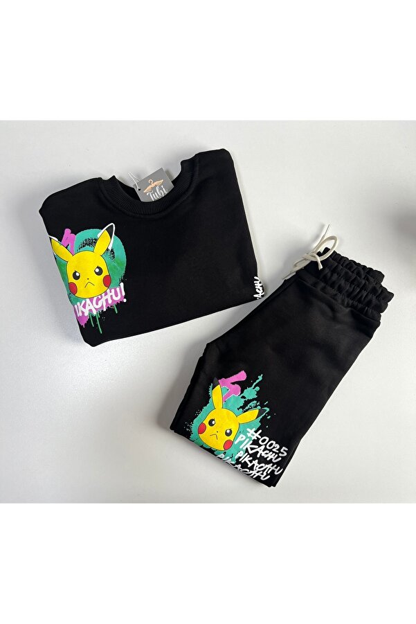 Little Baby 3 İplik %100 Pamuklu Alt Üst Eşofman Takımı