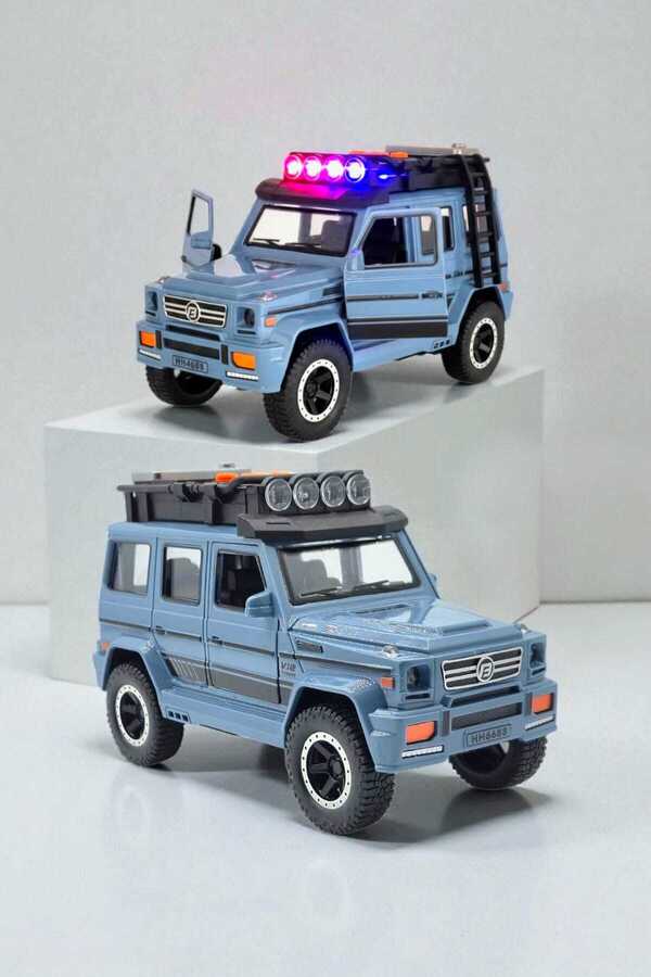 Fidan oyuncak Sürtmeli Işıklı ve Müzikli Off-Road G-Class SUV Oyuncak Araba