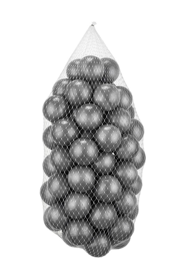 BebeMango Bubble New Soft 50 ‘li Top Havuzu Topları Silver Top Havuzu Topları Silver