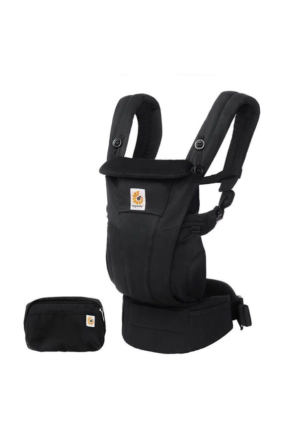 Ergobaby Omni Dream (Onyx Black) , 4 Farklı Taşıma Pozisyonlu Ergonomik Kanguru, 0-4 Yaş Yeni Doğan