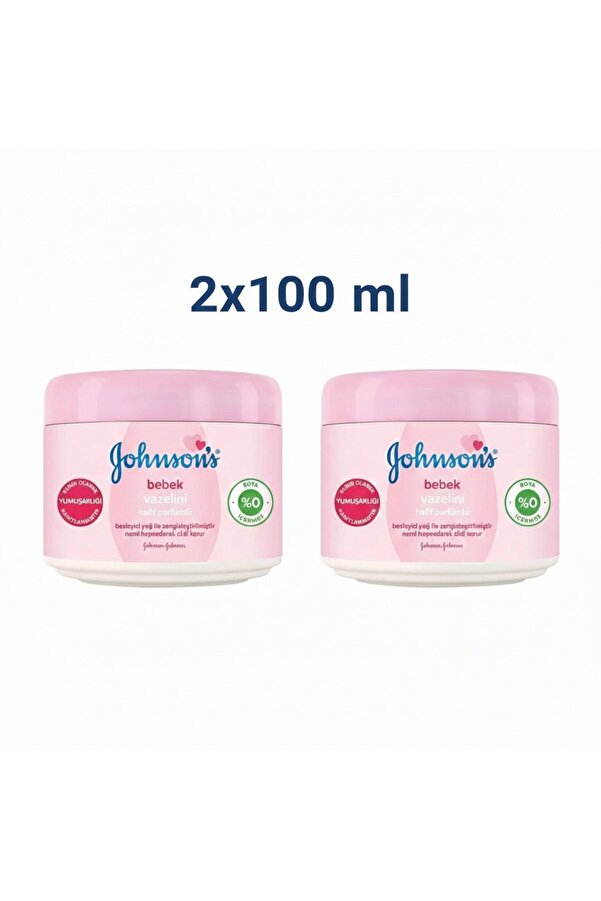 Johnson's Baby Johnsons Baby Bebek Bakım Vazelin Parfümlü 2X100ml Avantaj Paket
