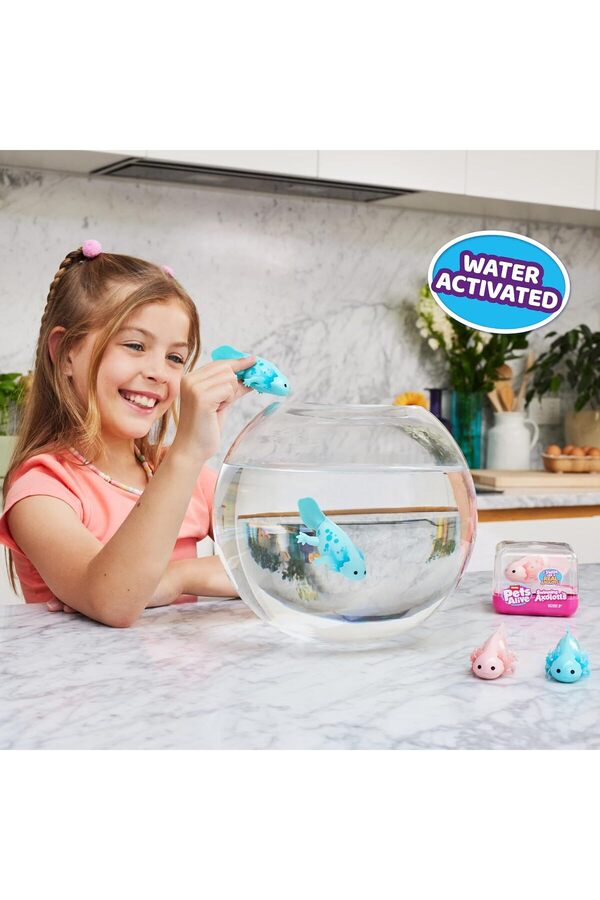 Cici Oyuncak Suda Yüzen Balıklar Pets Alive Yüzme Robo Axolotl (2'li Paket) by ZURU