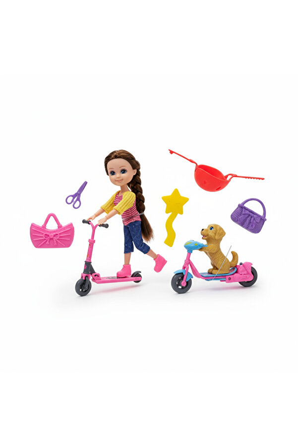 TUFY TOYS NİNİ LOVE SPORCU BEBEK VE EVCİL HAYVANI