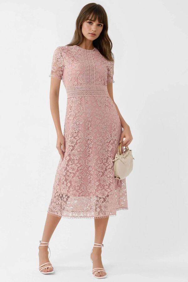 Hiccup Lace A-Line Midi Dress