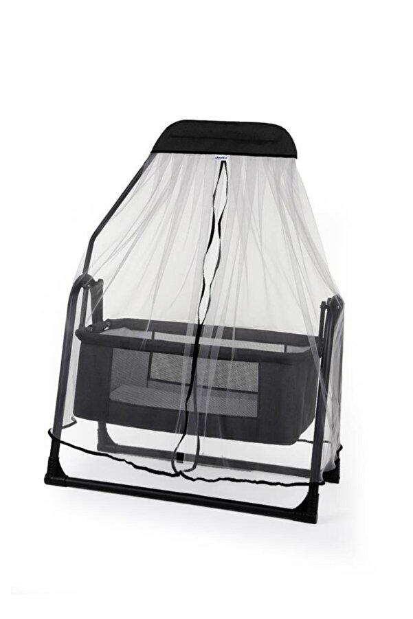 Tommybaby Sude Tüllü Sepet Beşik Sallanabilir Bebek Beşiği Tüllü Beşik