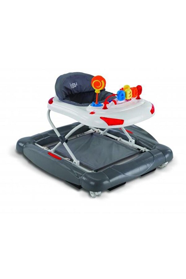 Babyhope 219 Tobby Salla Yürüteç Müzikli Oyuncaklı Lüks Yürüteç | Örümcek