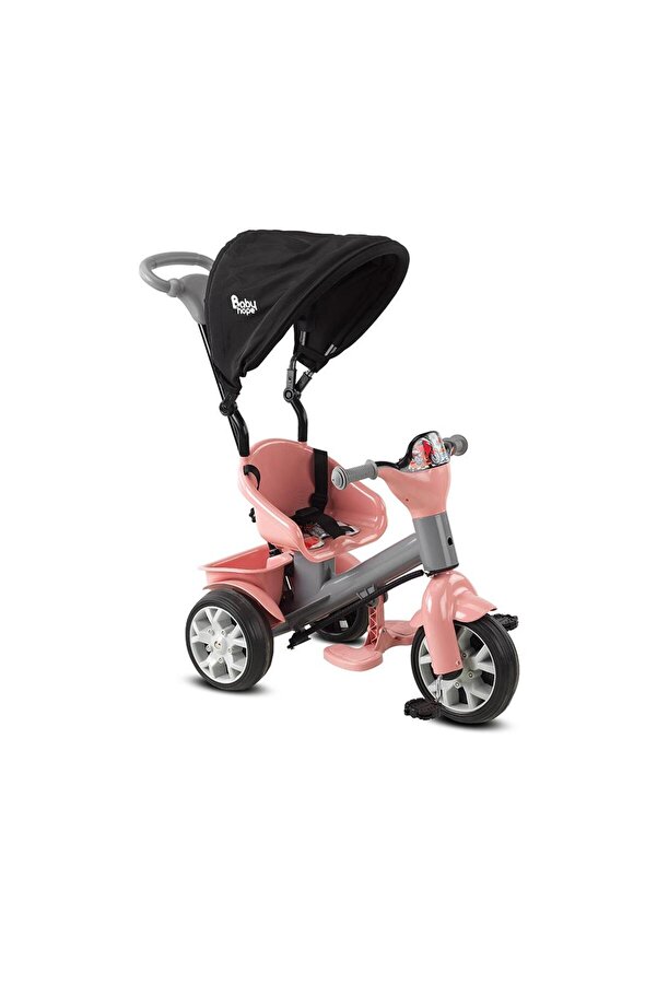 Babyhope Bobo Speed Tenteli İtmeli 3 Teker Bisklet