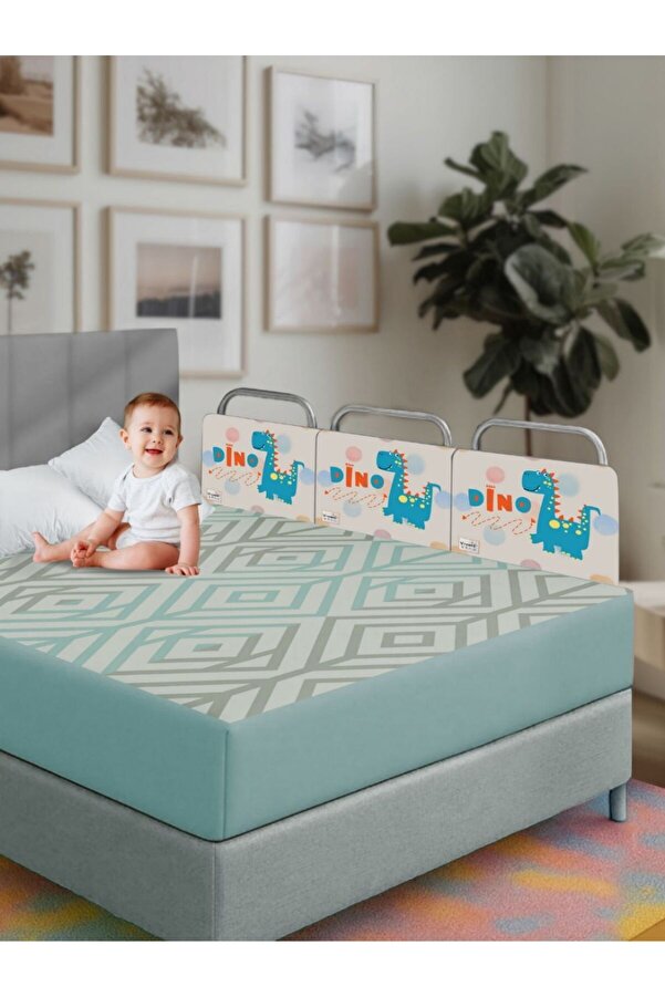 Ancare 200 Cm Serenity Xl Yeni Nesil Yatak Bariyeri Korkuluğu Pink (4 Blok)