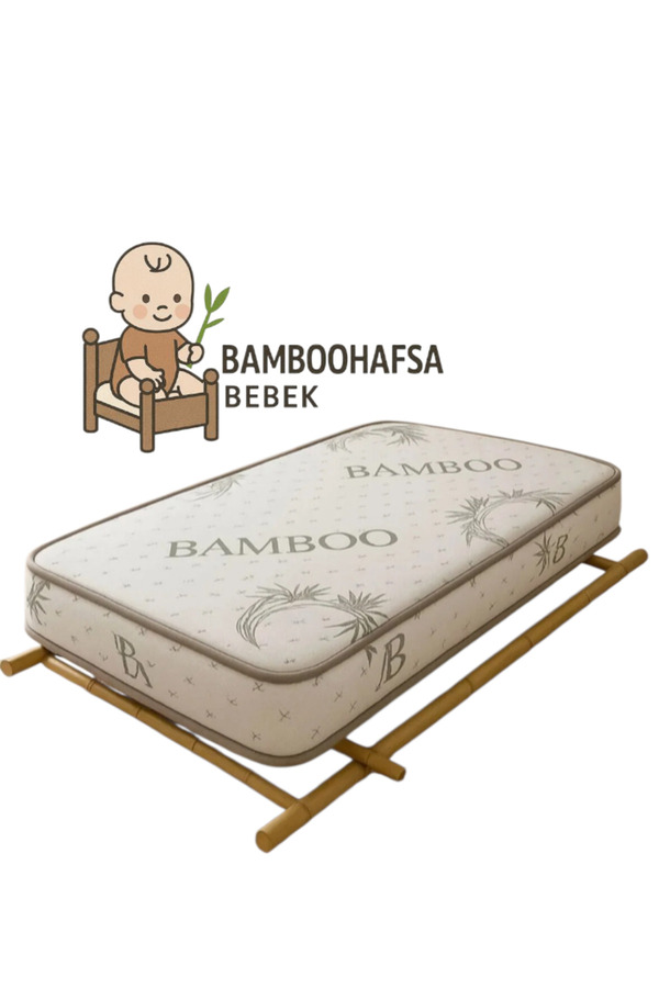 Bamboo Bebek yatak Bambo hafsa Bebek YATAK 70*120 15 cm ortopedik çocuk yatağı