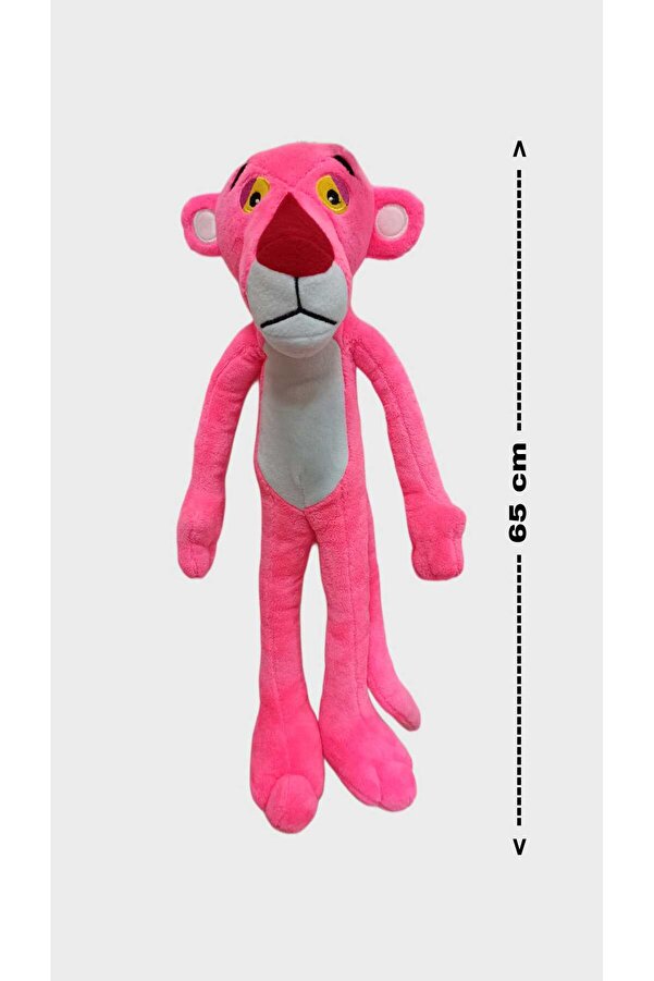 GRAN TOYS Pembe Panter Peluş Oyuncak 65cm