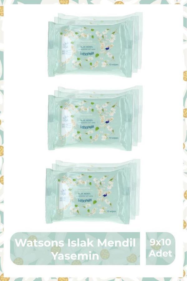 Watsons Islak Mendil Yasemin 3X10 Adet