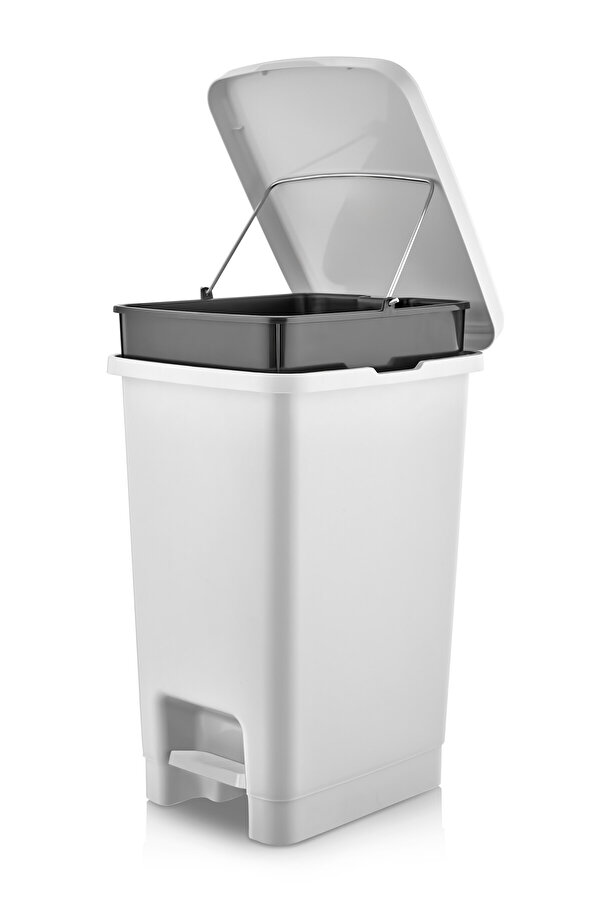 ASlife Home Iç Kovalı Pedallı Çöp Kovası 15 Litre