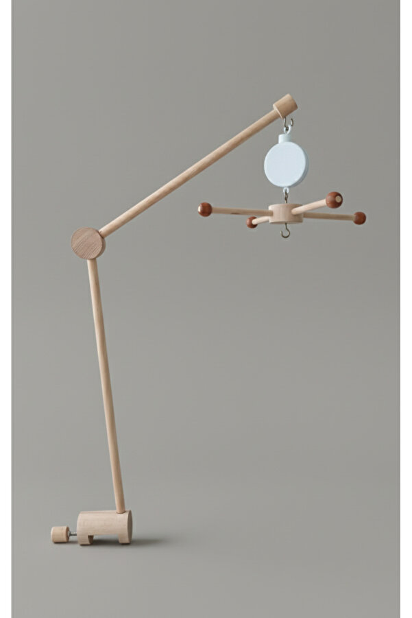 Safikar Beşik Dönence Set 3'lü (4 Kollu Dönence, Asma Aparatı ve Müzik Kutusu)