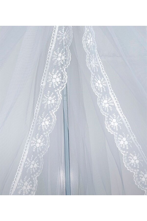 Tommybaby Güpürlü Lüx Cibinlik ve Topuzlu Demir