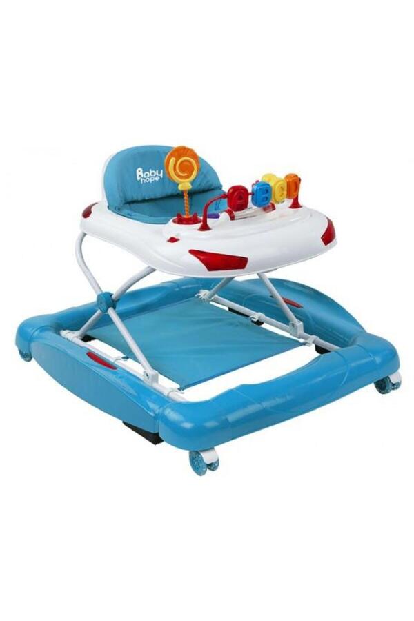 Babyhope 219 Tobby Salla Yürüteç Müzikli Oyuncaklı Lüks Yürüteç | Örümcek