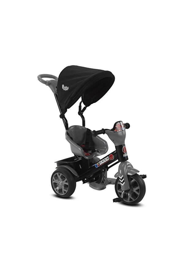 Babyhope Bobo Speed Tenteli İtmeli 3 Teker Bisklet