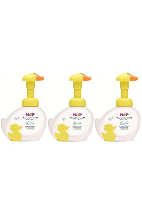 Hipp Babysanft Bebek/Çoçuk El Yıkama Köpüğü 250ML Pompalı (3 Lü Set)