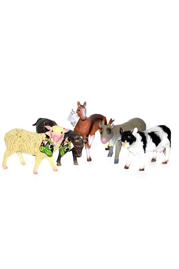 Bircan Oyuncak-Farm Animals - With Gourds and Roadways 1