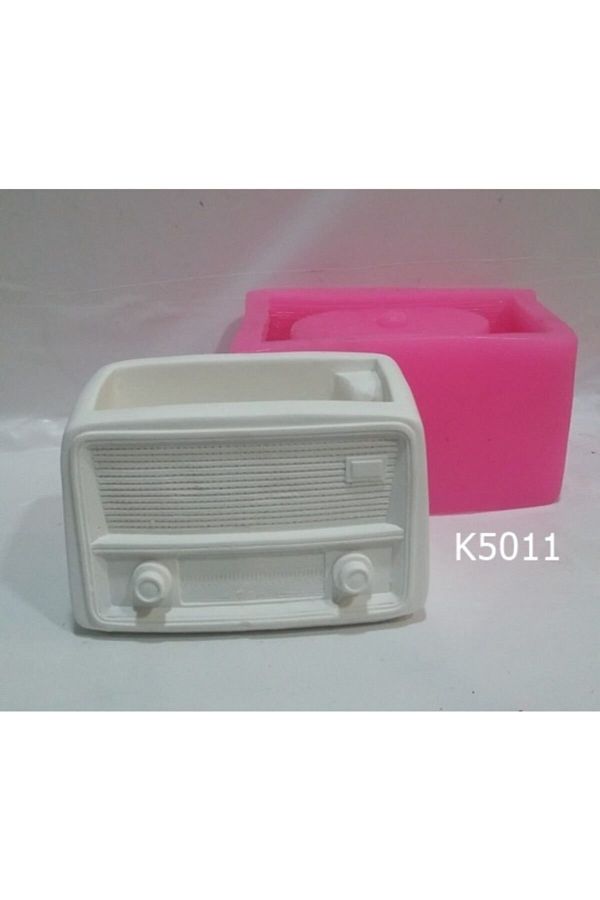 Kalıpcınızburada-Silicone Radio Flower Pot Mold 1