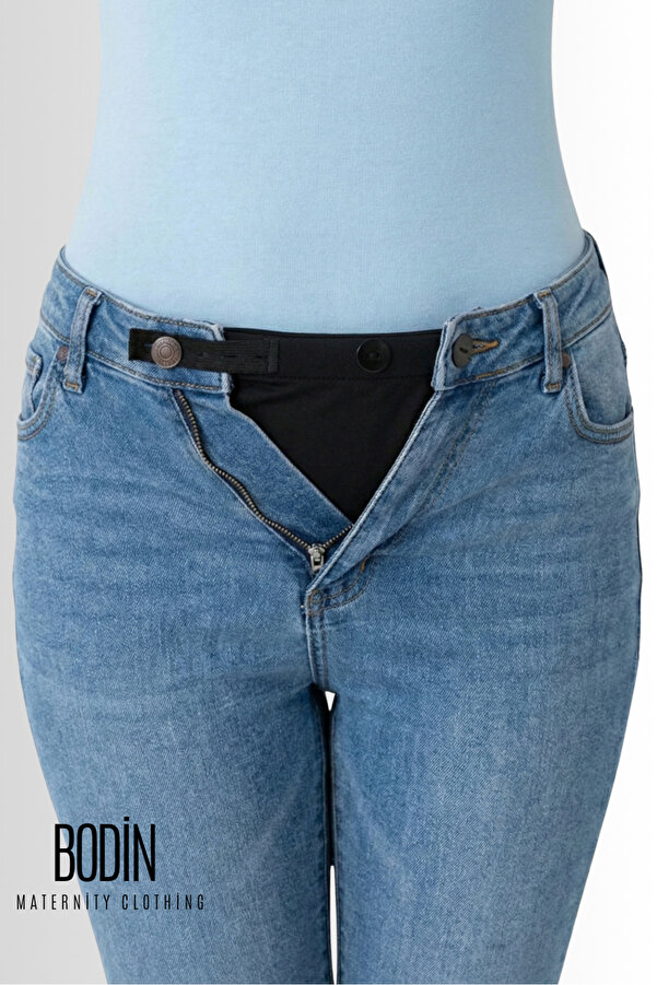 bodin Hamile Pantolon Bel Genişletici-kadın Pantolon Genişletici Sağ Düğme Uyumlu