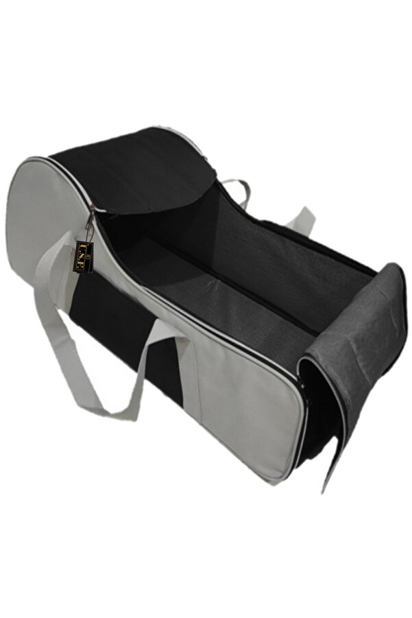 USF Portbebe Ana Kucağı Puset Bebek Taşıma (sıvı Ve Rüzgar Geçirmez) Siyah Füme