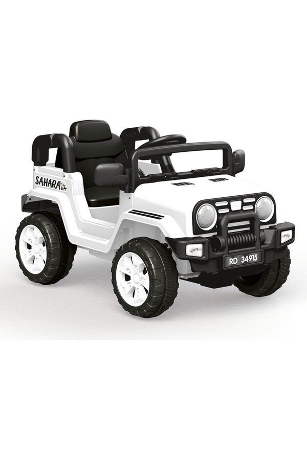 Dolu Oyuncak Sahara Beyaz 12 V Akülü Araba