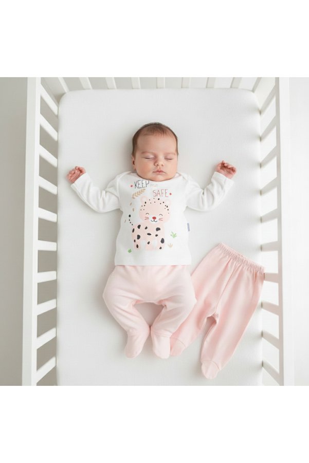 Elbebek Baby 100% Cotton Set with Newborn Booties
