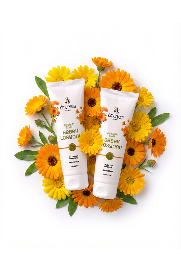 OMERYEM İkili Set - Aynı Sefa Etkili Doğal Bebek Losyonu - 75ml