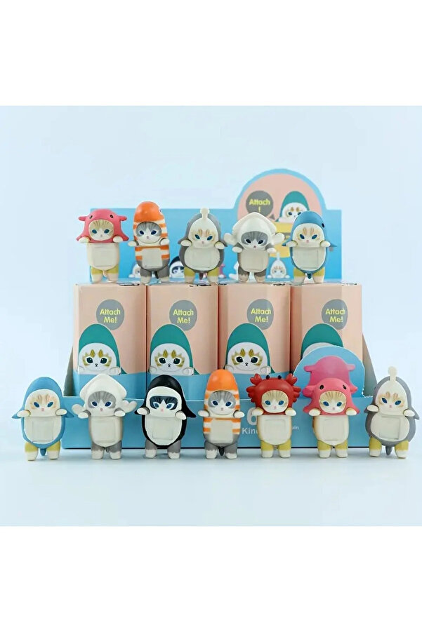 Kawaii Mofusand Hippers Sürpriz Figür Sonny Angel Kedi Charmı