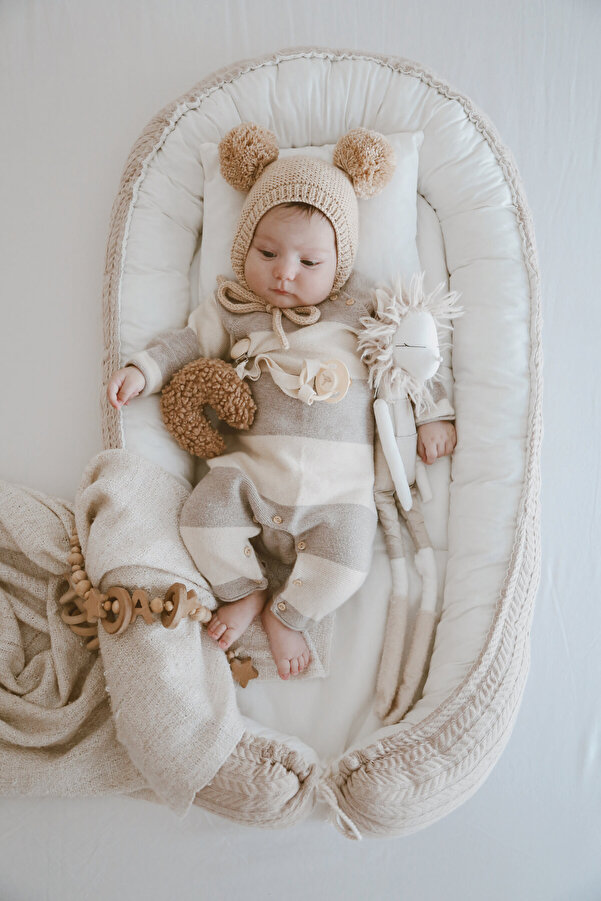 DERY BABY Babynest Bebek Yatağı Anne Yanı Bebek Yatagı (85*55)