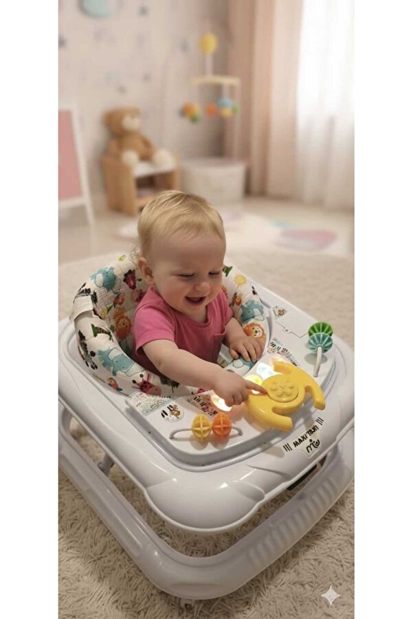 Maxi Taxi Walking Müzikli Işıklı Piyanolu Yürüteç