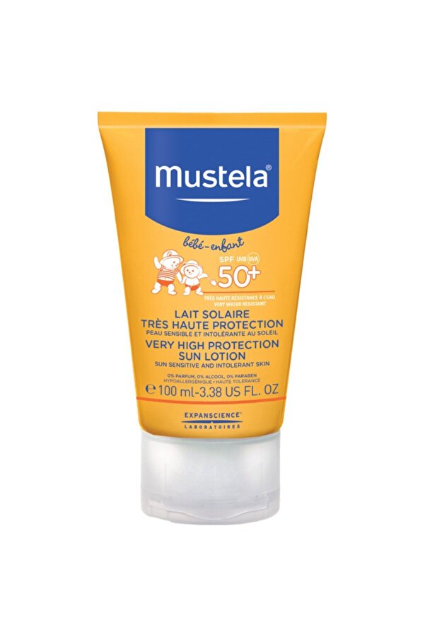 Mustela Very High Protection Sun Lotion Spf50 100 Ml