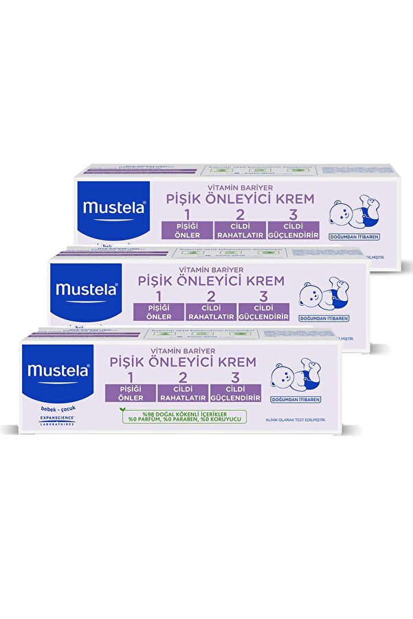 Mustela Vitamin Barrier Pişik Kremi 100ml