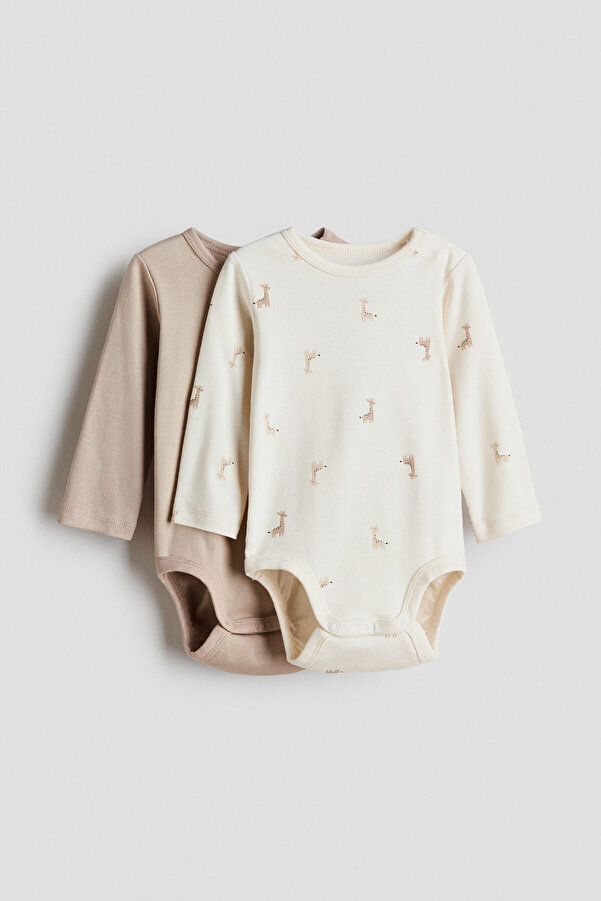 H&M 2'li Uzun Kollu Body