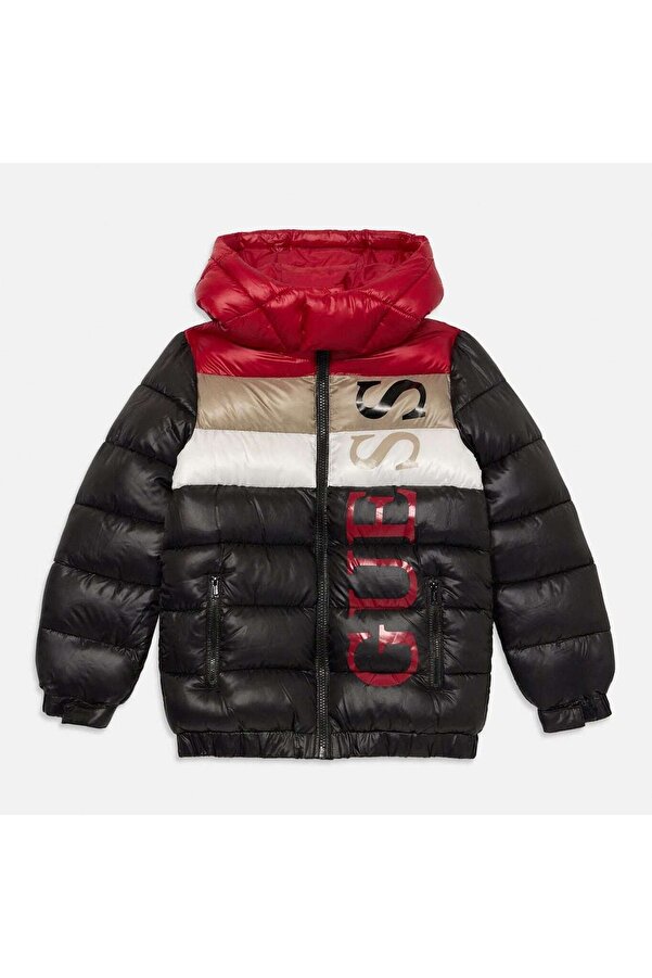 Guess HOODED PADDED LS PUF