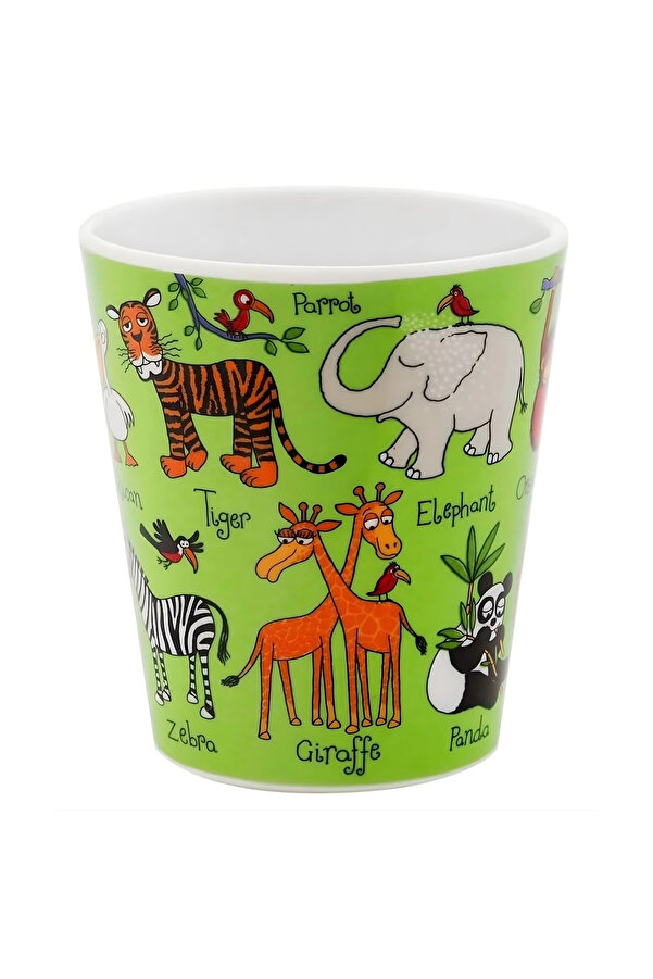 Tyrrell Katz Melamin Alıştırma Bardağı Jungle // Orman Hayvanları