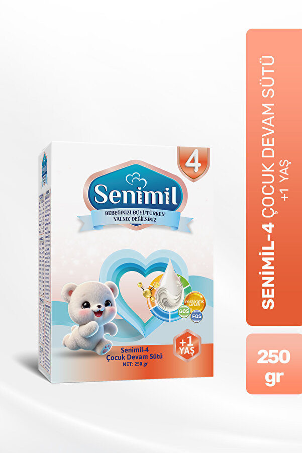 SENİMİL 4 ÇOCUK DEVAM SÜTÜ 250 GR (+1 YAŞ)