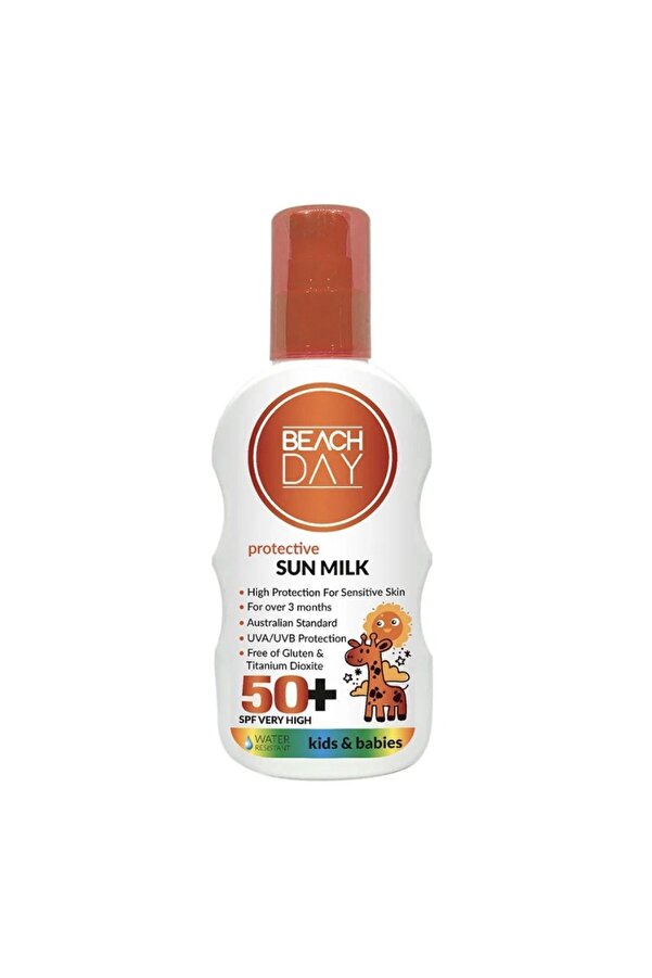 BEACH DAY Koruyucu Süt Losyon 50 F (BEBEK & ÇOCUK) 150 ml 8699375047974