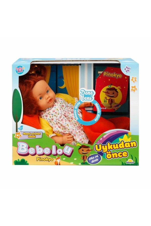 NW NessiWorld Uykudan Önce Bebeği Masal Anlatan Pinokyo 40 cm/ Bay Her Telden