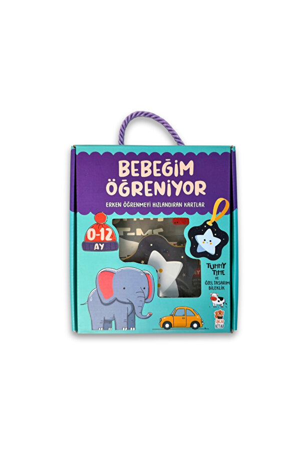 Sincap Kitap BEBEĞİM ÖĞRENİYOR İLK KARTLARIM 0-12 AY
