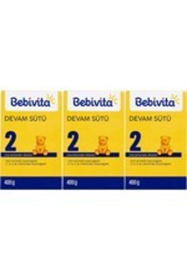 Bebivita Bebek Sütü 400 Gr No: 2 x 3 Adet